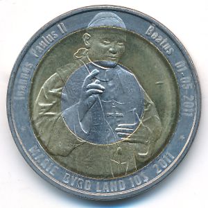 Marie Byrd Land., 10 dollars, 2011