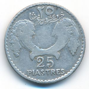 Ливан, 25 пиастров (1929 г.)