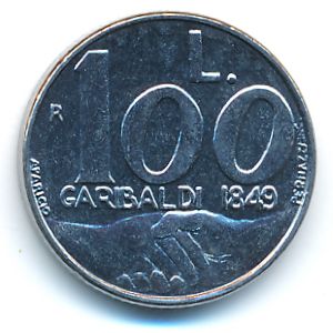 Сан-Марино, 100 лир (1991 г.)