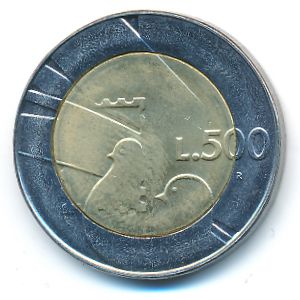 Сан-Марино, 500 лир (1990 г.)