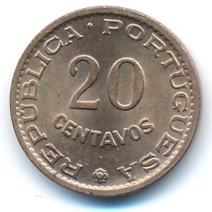 Мозамбик, 20 сентаво (1961 г.)