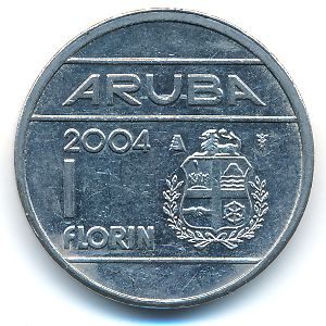 Aruba, 1 florin, 2004