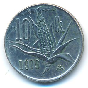 Мексика, 10 сентаво (1979 г.)