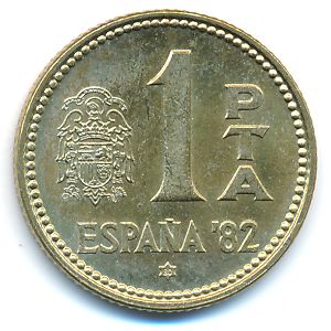 Испания, 1 песета (1980 г.)