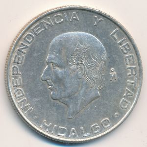 Mexico, 5 pesos, 1957