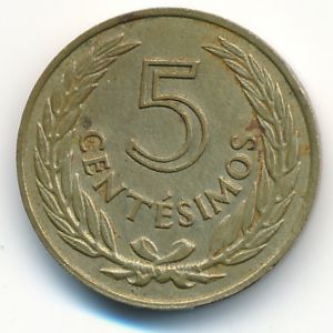 Уругвай, 5 сентесимо (1960 г.)