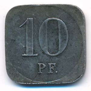 , 10 пфеннигов, 1919
