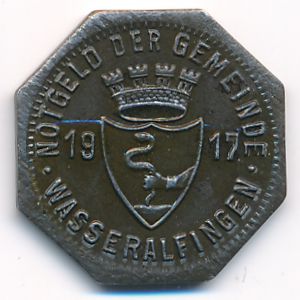 Вассералфинген., 10 пфеннигов (1917 г.)