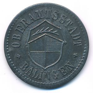 Балинген., 50 пфеннигов (1918 г.)