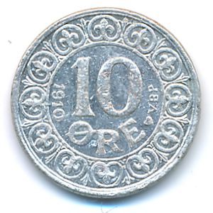 Дания, 10 эре (1910 г.)