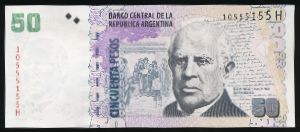 Argentina, 50 песо