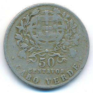 Кабо-Верде, 50 сентаво (1930 г.)