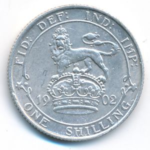 Great Britain, 1 shilling, 1902