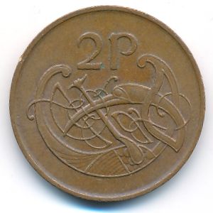 Ирландия, 2 пенса (1986 г.)