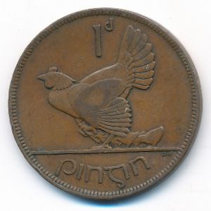 Ireland, 1 penny, 1928