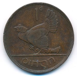 Ireland, 1 penny, 1933