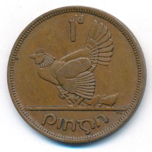 Ireland, 1 penny, 1942