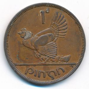 Ireland, 1 penny, 1949