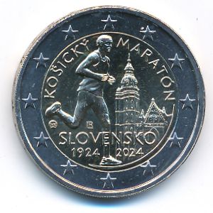 Slovakia, 2 euro, 2024