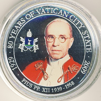 Palau, 1 dollar, 2009