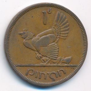 Ireland, 1 penny, 1949