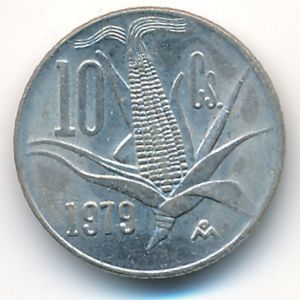 Мексика, 10 сентаво (1979 г.)