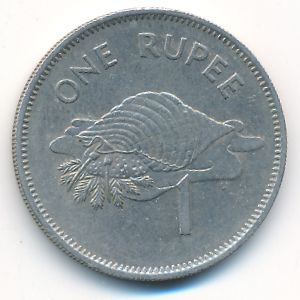 Seychelles, 1 rupee, 1982