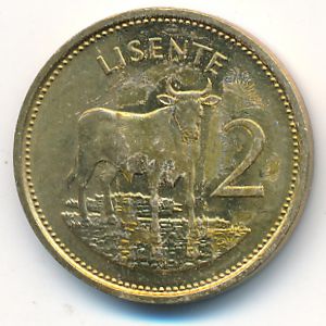 Lesotho, 2 lisente, 1979