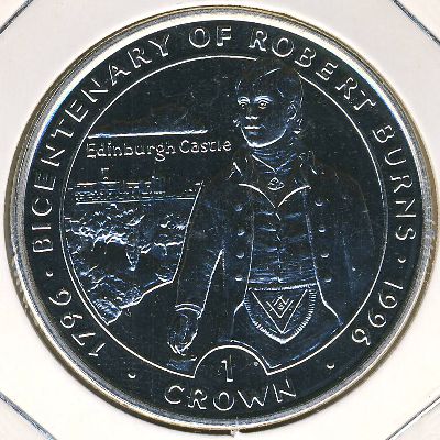 Isle of Man, 1 crown, 1996