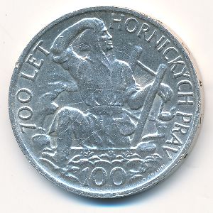 Чехословакия, 100 крон (1949 г.)