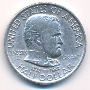 USA, 1/2 dollar, 1922