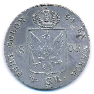 Prussia, 4 groschen, 1803