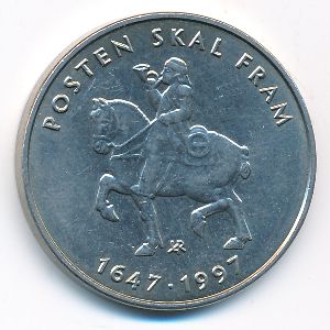 Norway, 5 kroner, 1997