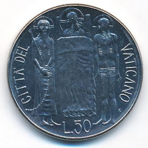 Vatican City, 50 lire, 1981