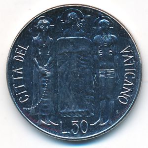 Vatican City, 50 lire, 1981