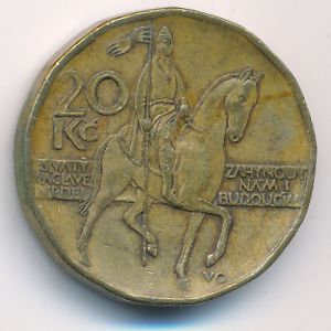 Чехия, 20 крон (1997 г.)