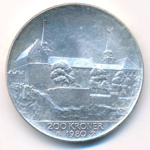 Норвегия, 200 крон (1980 г.)