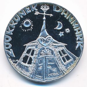 Denmark, 200 kroner, 1992