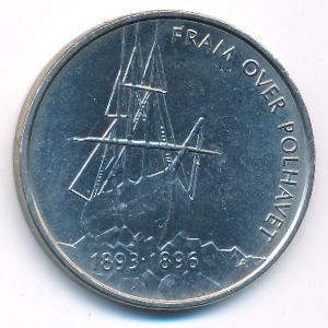 Norway, 5 kroner, 1996