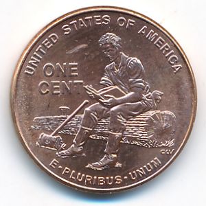 USA, 1 цент, 2009