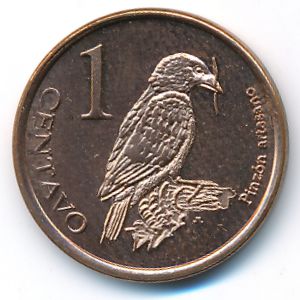 Galapagos Islands., 1 centavo, 2008