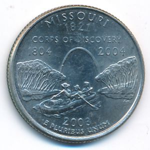 USA, Quarter dollar, 2003