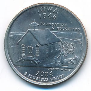 USA, Quarter dollar, 2004