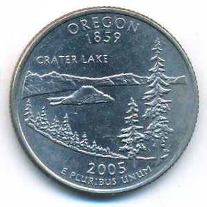 USA, Quarter dollar, 2005