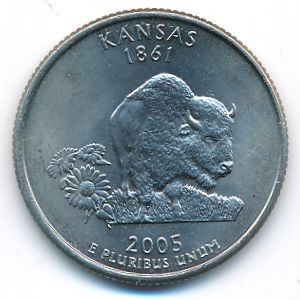 USA, Quarter dollar, 2005