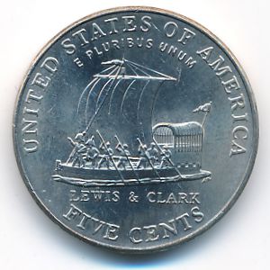 USA, 5 cents, 2004