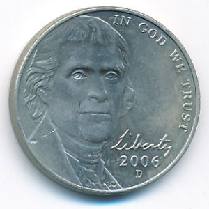 USA, 5 cents, 2006