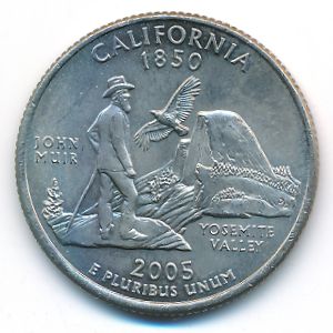 USA, Quarter dollar, 2005