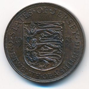 Jersey, 1/12 shilling, 1931