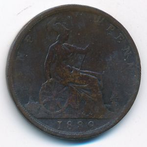 Great Britain, 1 penny, 1889